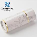 Kraft Essential Oil Round Paper Tube For Tea Wine Cardboard