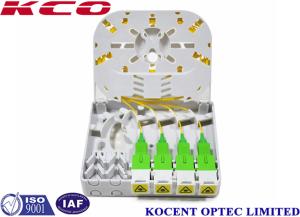 China Pigtail Fiber Optic Cable Termination Box 4 Core Auto Shutter Adapter wholesale