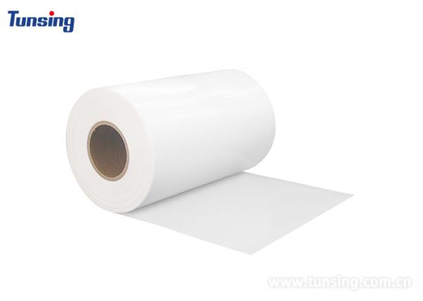 Milky White Translucent PES 100 Micron Polyester Film Hot Melt Adhesive For