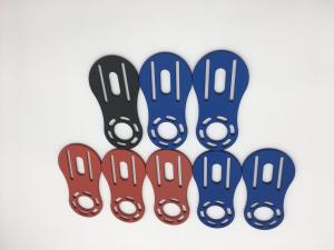 China 6063 T5 Aluminum Alloy Blue / Red Anodized Aluminum CNC Machining Auto Parts wholesale