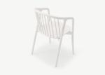 OEM Hotel Restaurant Dining Chair Armchair Solid Wood Frame Single Chair