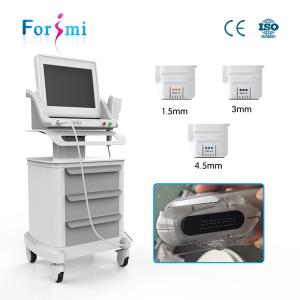 China skin rejuvenation HIFU machine frequency ultrashape face firming 3D ultrasound vertival face lift no painful HIFU wholesale