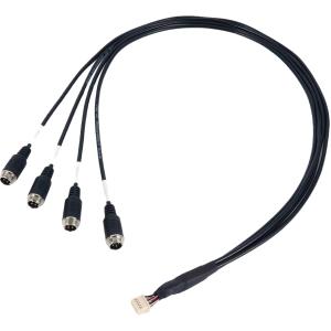 China ODM / OEM Low Loss Industrial Wire Harness Four In One For Semiconductor Device wholesale