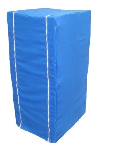 China Protective Roll Container Cover Trolley Cover With Zips Coated PVC Material wholesale