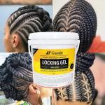 Unisex Fast Dry Hair Styling Gel for Extra Hold Braids Twists and Locs 64oz