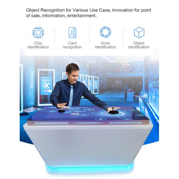 55 inch Advertising Kiosks hd videos interactive whiteboard touch screen table with touch screen