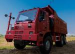 Howo dumper lorry / tipper truck 6x4 drive with Hyva Lifting bottom thickness