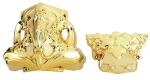 OEM / ODM Coffin Corner 24K Gold Color ABS / PP Material SGS Approved