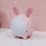 3D Molong Rabbit Baby Night Light Toy in Battery Operated PVC Material for Party