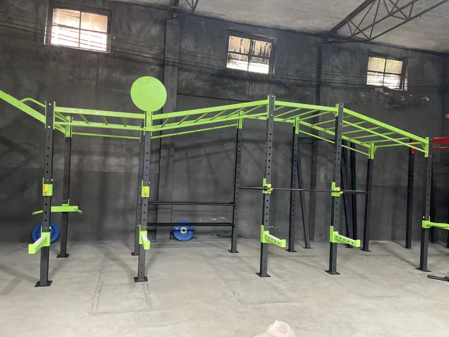 Gym Machine Leg Back Exercise Free Weight Accessories Storage Lat Pulldown Smith Machine Power Rack
