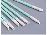 Detailing Swabs Polyurethane Material Head Black PP Stick PU Cleaning Swab Foam