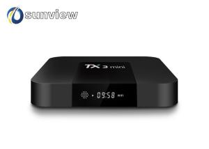 China TX3 Mini Amlogic S905W Quad Core Android 7.1 TV Box Kodi 17.3 Pre - installed wholesale