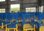 Collapsible Metal Mesh Industrial Stillages Pallets With Castors