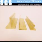 2-3mm Thickness Copper Tee Sections Brass T Profiles For Furniture