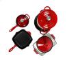 Buy cheap 7 Piece Cast Iron Cookware Sets Enameled For Indoor And Outdoor from wholesalers