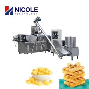 China SS 304 Industrial Extrusion Craft Puffed Corn Snacks Machine To Make Various Snacks wholesale