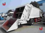 HOWO 14000L Rear Loading Garbage Truck 12CBM Waste Management Recycling Truck