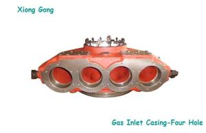 China Ship Diesel Engine Turbo Housing ABB VTR Series Gas Inlet Casing Four Hole wholesale