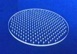 Quartz Perforated Sieve Laser Dotting Perforated Quartz Glass