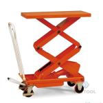 Electric Hydraulic Double Scissor Lift Table Cart 56" Lifting Manual Scissor