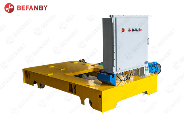 Heavy Duty Cable Reel Motorized Transfer Trolley