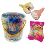 Center Filled Fruit Flavored Marshmallows Multicolored 12 Month Shelf Life