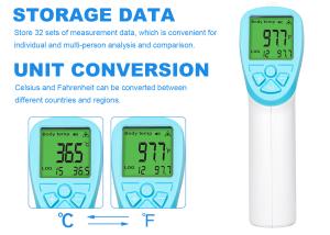 China Timely Fever Alarm Digital Infrared Thermometer wholesale