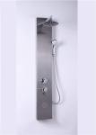 Brushed Stainless Steel Shower Panel , Waterfall Shower Panel Corrosion