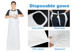 Safety Disposable Isolation Apron , CPE Disposable Isolation Gown