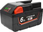 Slide Pack Battery Replacement Milwaukee 28V 6000mAh Rechargeable Power Tool