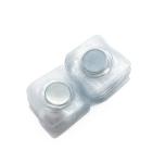 Permanent Neodymium Hidden Round Button Magnets 23 X 3mm PVC Coated