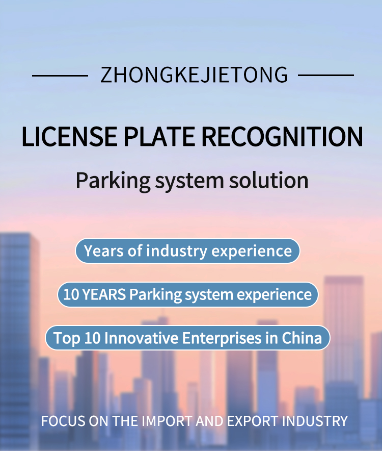 AC220V LPR Parking Solutions Algorithm System Turnstile With Toll Barrier