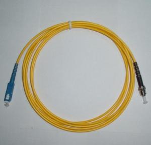 China Fiber Optic Patch Cord LC-ST Single Mode Simplex wholesale