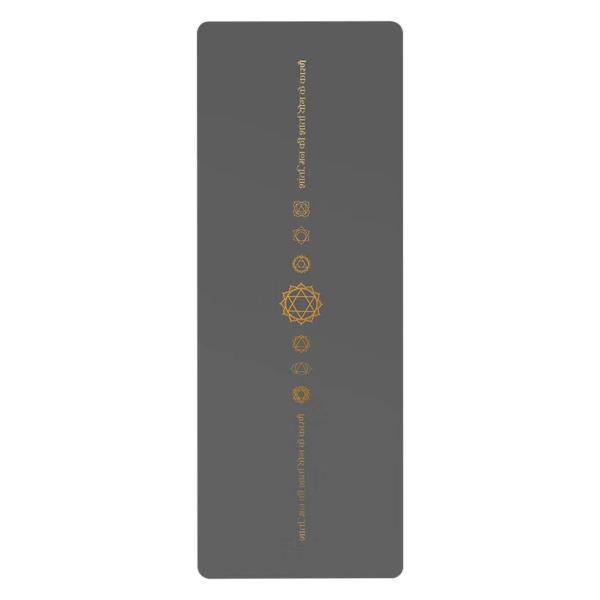 Natural Material Yoga Mat，No slip Printing desgins Mat Best for Yoga, Pilates,