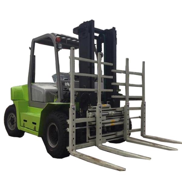 Customized 5ton 6ton 7ton Diesel Engine Forklift with Single Double Pallet