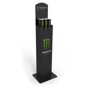 China Hot Selling Automatic Vertical Vendor Energy Drink Display Stand With Custom Logo wholesale