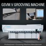 4000mm CNC V Grooving Machine For Ornament Metal Grooving Machine