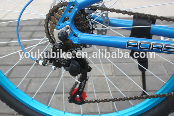 21 Speed Disc Brake Aluminum Folding Mountain Bike
