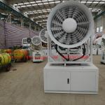 Remote control mist fog cannon for iron plant dust,dust reduction mist dust