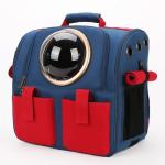 Portable Pet Carrier Bag Transparent Capsule Breathable Travel Parrot Cat Dog