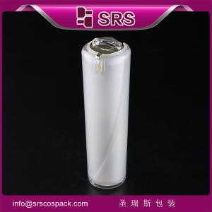 China 2015 hot sell and good quality airless bottle,SRS PACKAGING elegant plastic pump bottle wholesale