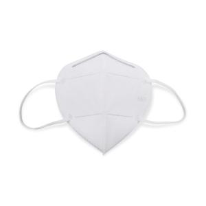 China Ear Wearing Foldable KN95 Mask Vertical Flat Non Woven Fabric Face Mask wholesale