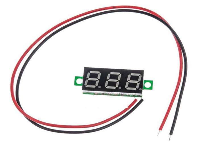 Small Size 0.28" Digital Dc Voltmeter Red Led Voltage Meter 2 Year Warranty