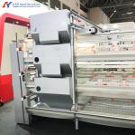 4 Tiers Broiler Chicken Battery Cage H Type Automated Battery Cage System