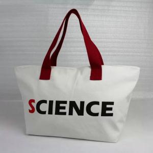 China Handled Personalised Shopping Bags Canvas , OEM Extra Large Canvas Tote Bags wholesale
