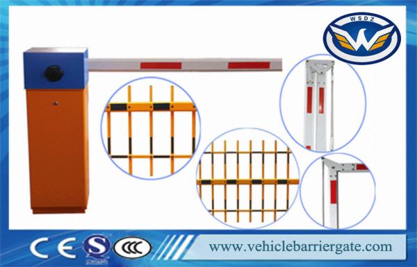 Professional IP44 Heavy Duty Car Park Security Barriers Electric Boom Gates