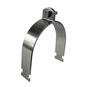 China Full Range Burr-free 3/4&quot; 25mm 27mm Electrical Carbon Steel Metal Pipe Clamps wholesale