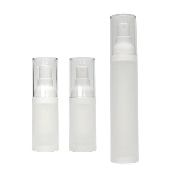 AS Airless Pump Bottle 15ml 30ml 50ml Refillable Travel Container in Customized