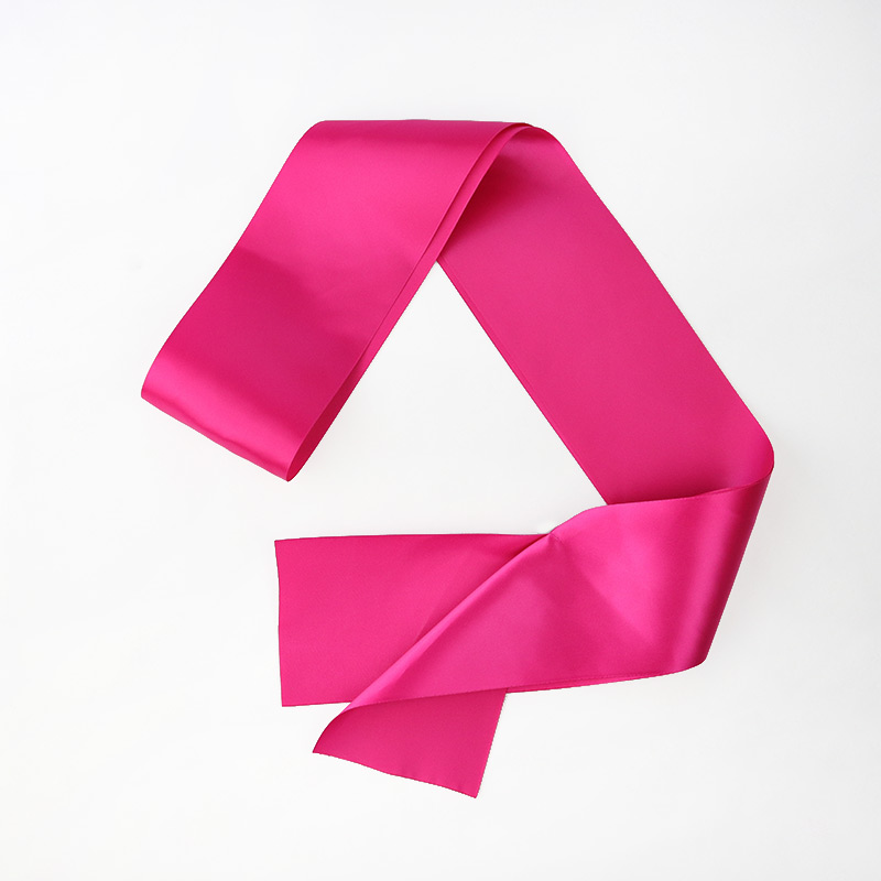 Colorful Satin Sash Ribbon , High Durability Wide Satin Ribbon For Sashes