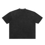 Acid Washed Design Vintage 200 Gsm Cotton T Shirts for Unisex in Oversized Boxy